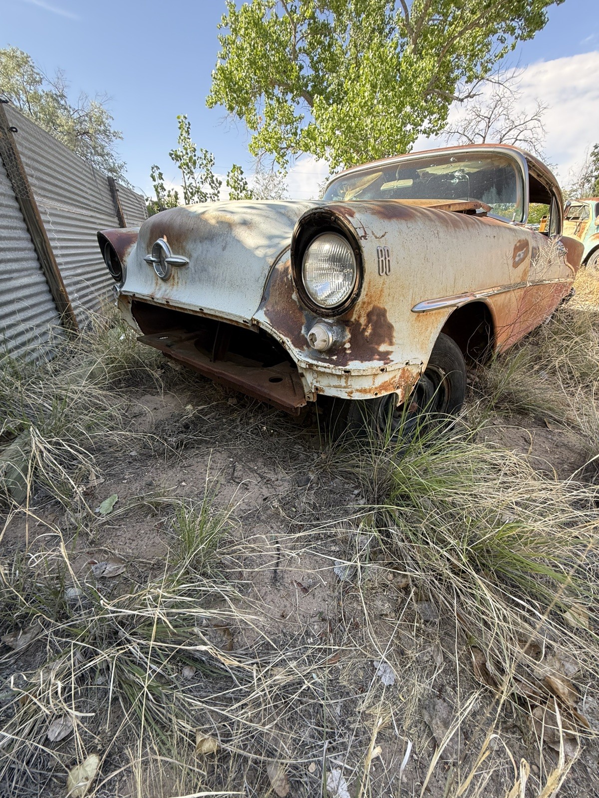 Oldsmobile-Eighty-Eight-1956-Coupe-Red