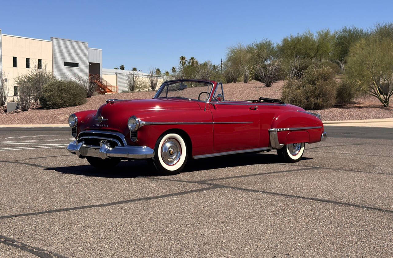 Oldsmobile-Rocket-88-futuramic-convertibl-1950-Garnet-Maroon-Burgundy-Leather