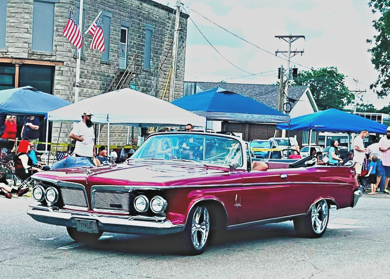 Other-Makes-Crown-Imperial-1962-Convertible-Burgundy