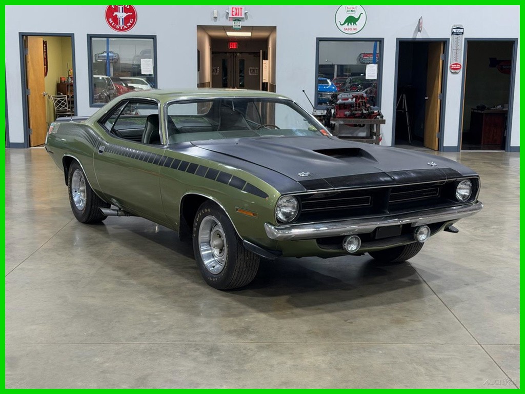 Plymouth-Cuda-1970-Other-Green