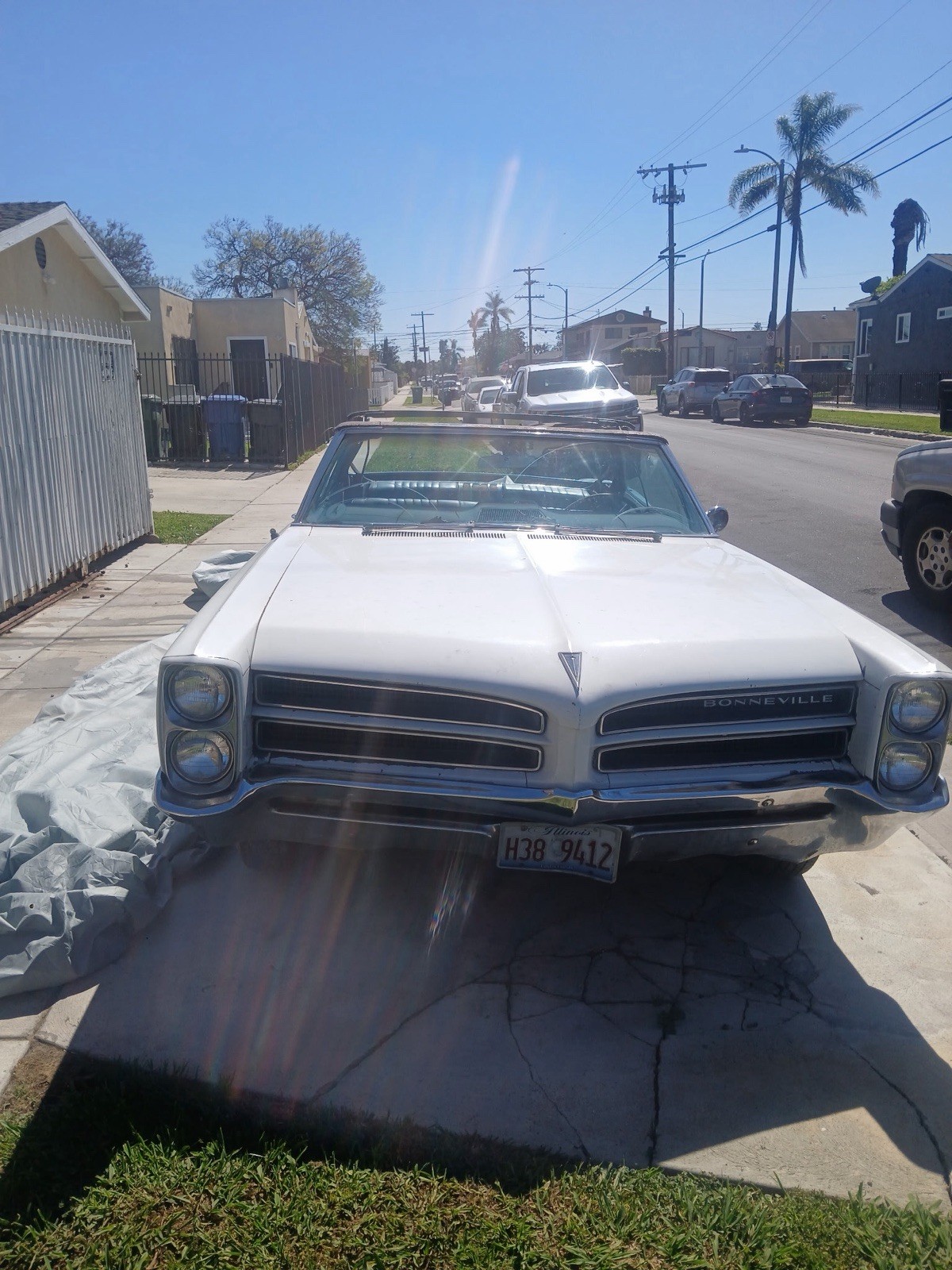 Pontiac-Bonneville-1966-Convertible-Black