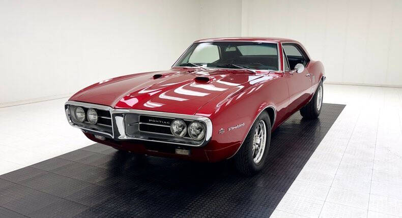 Pontiac-Firebird-1967-Pearl-Red-Black