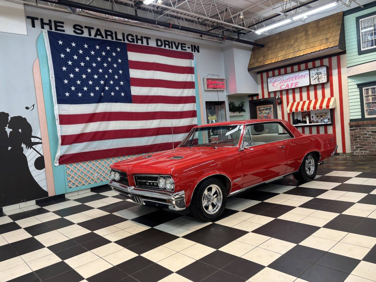 Pontiac-Gto-1964-Red-Black Pontiac-Gto-1964-Red-Black