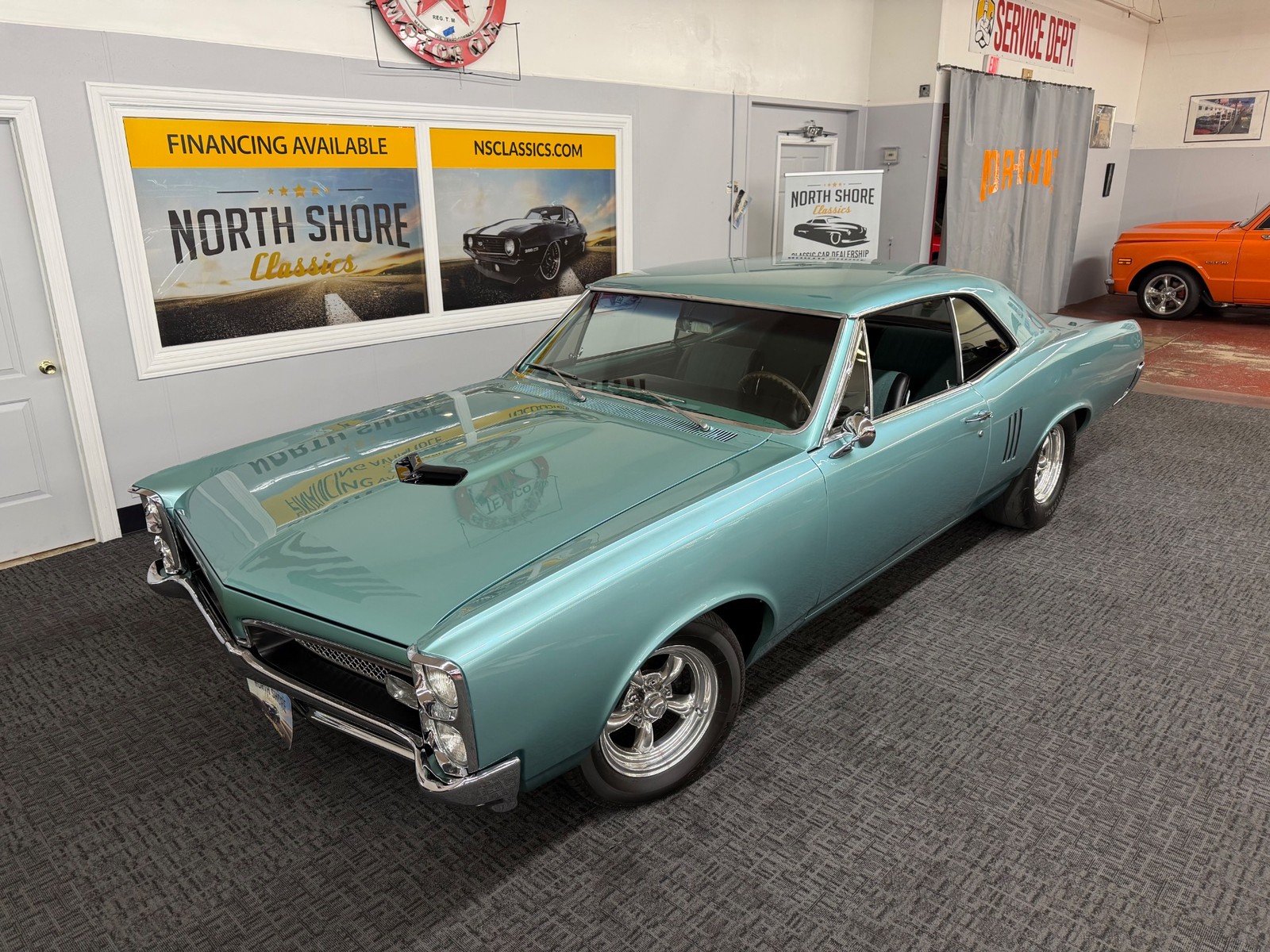 Pontiac-Le-Mans-1967-2-Door-Green Pontiac Le Mans 1967