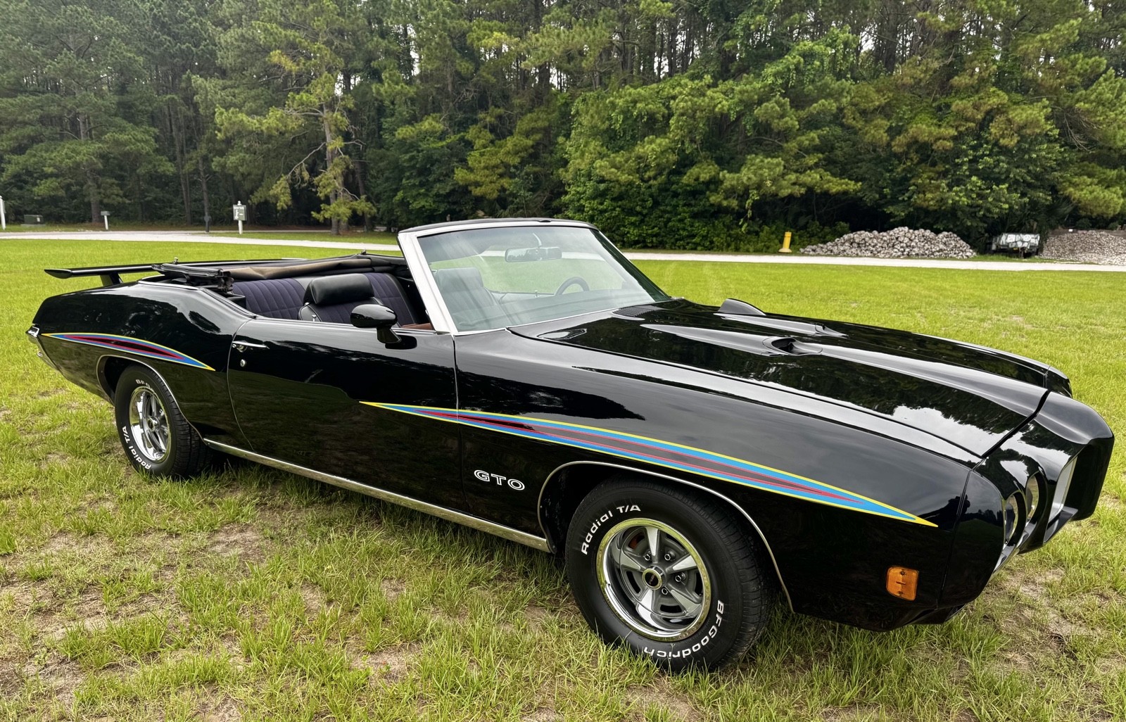 Pontiac-Le-Mans-1970-Convertible-Black