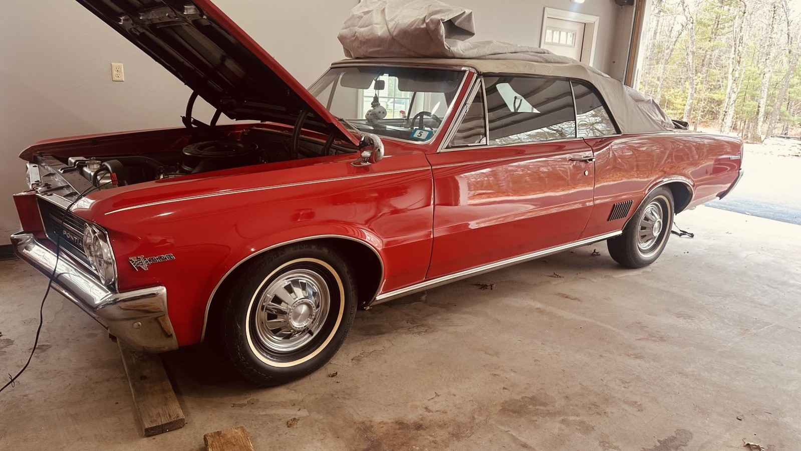Pontiac-LeMans-1964-Convertible-White