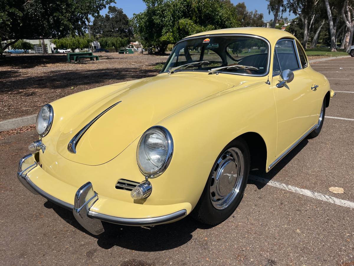 Porsche-356c-1965-yellow
