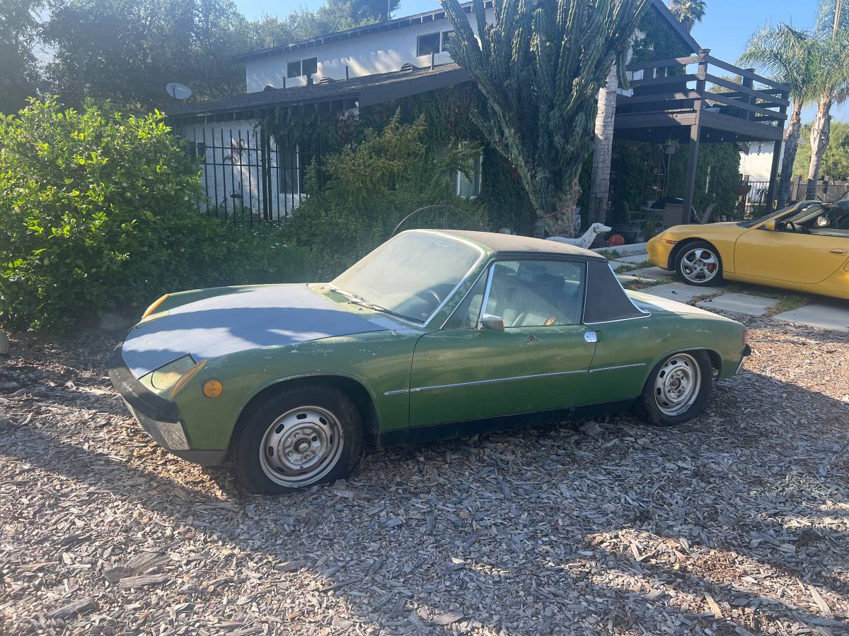 Porsche-914-1970-green