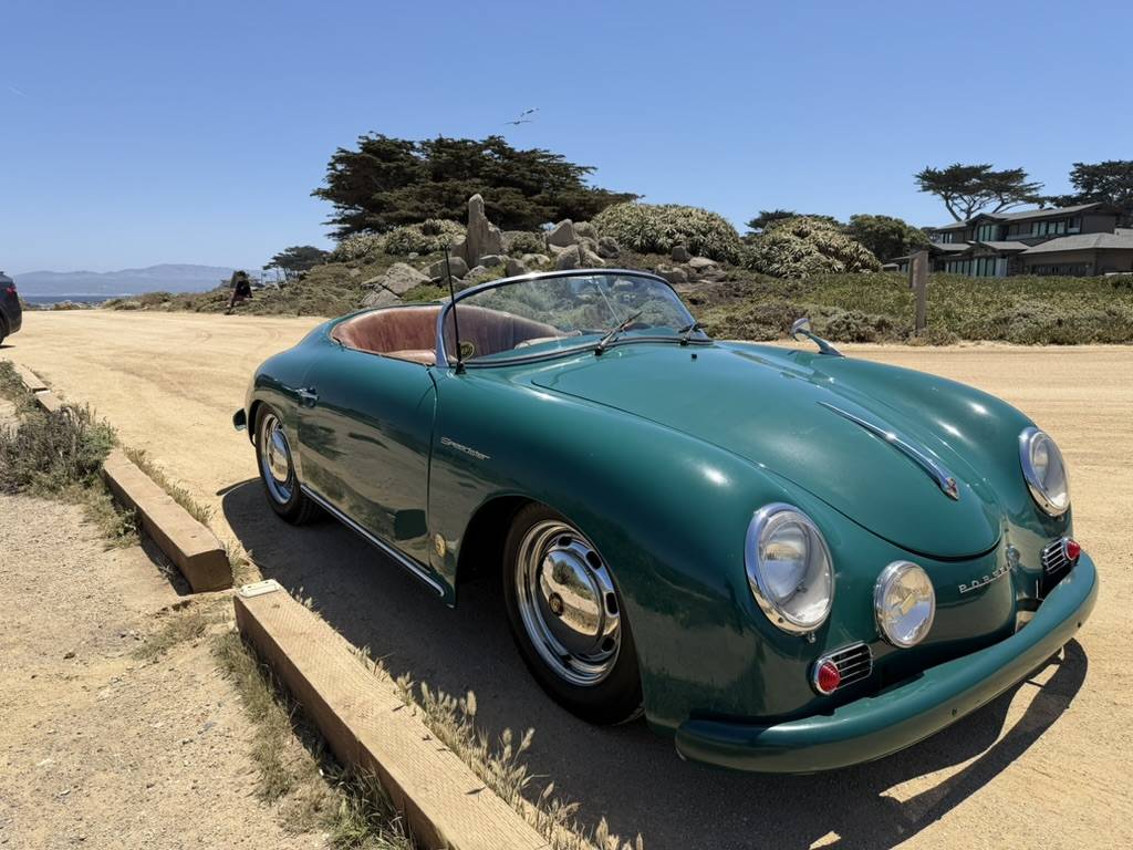 Porsche-Speedster-replica-1955-green