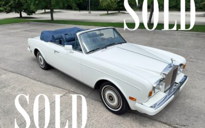 Rolls-Royce Corniche 1989