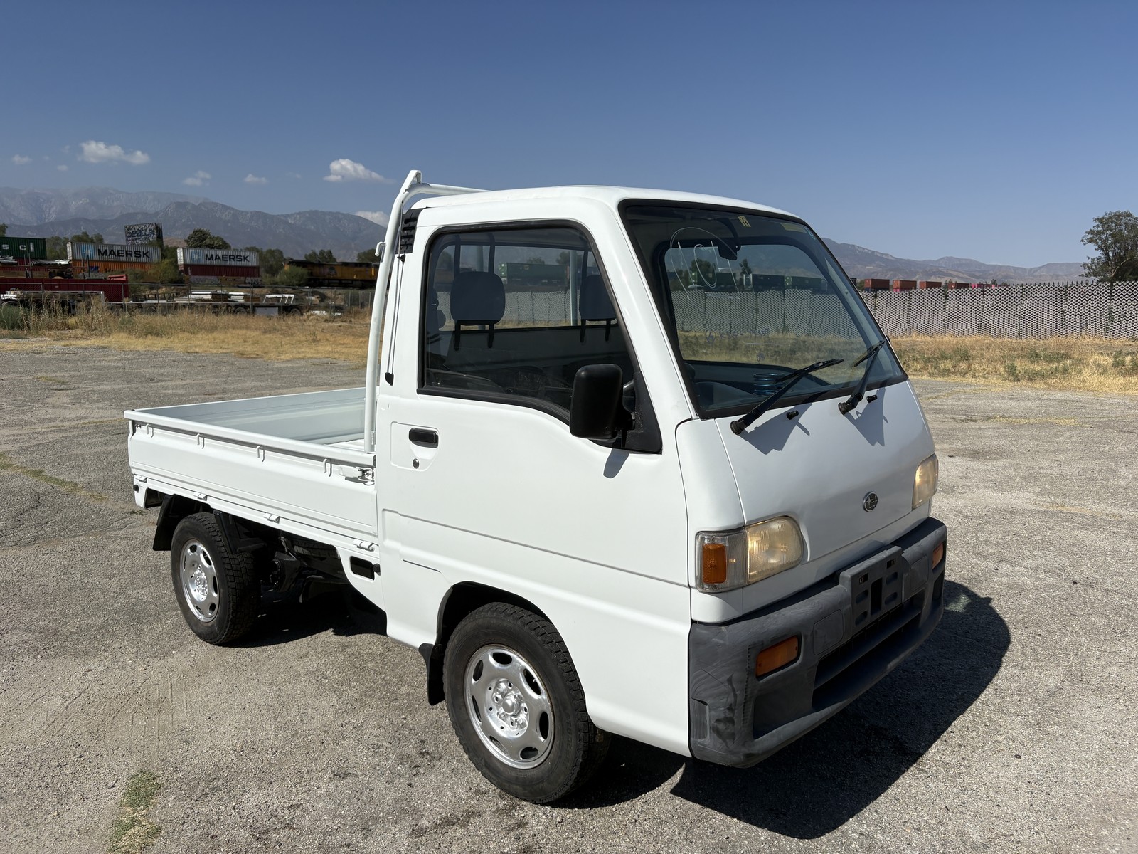 Subaru-SAMBAR-5MT-2WD-REAR-WD-1996-Truck-Grey