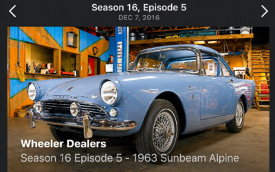 Sunbeam Alpine 1963