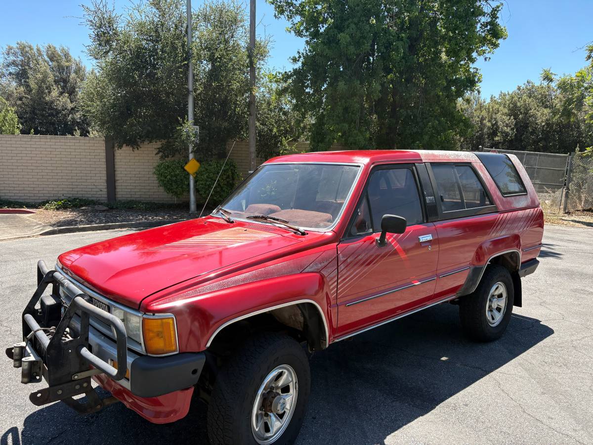 Toyota-4runner-1987-red