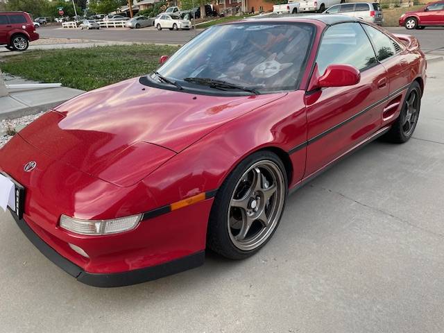 Toyota-Mr2-1991-red Toyota-Mr2-1991-red