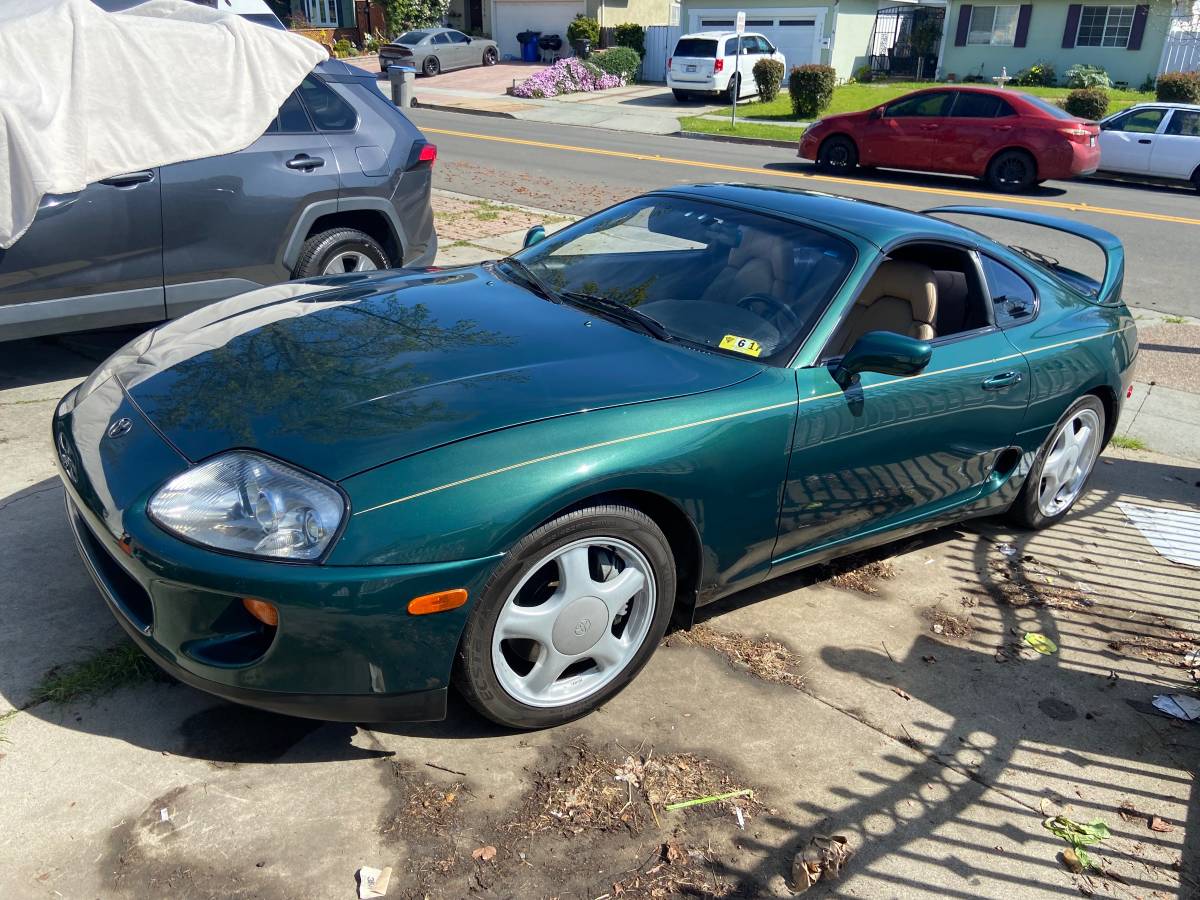 Toyota-Supra-1996-green