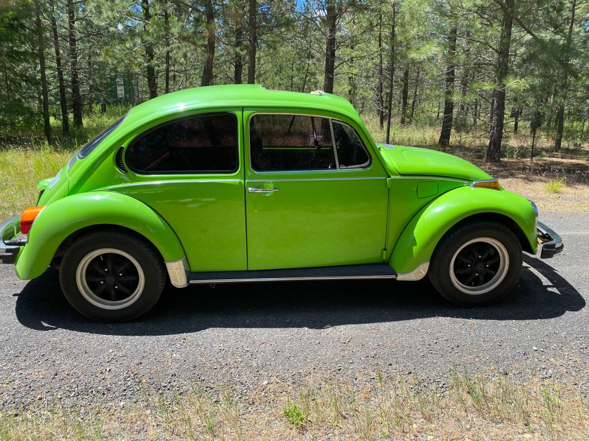 Volkswagen-1977-green