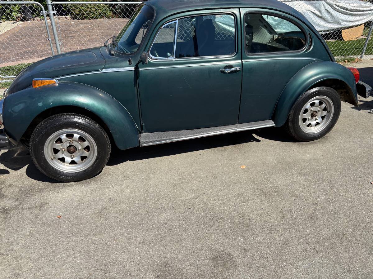 Volkswagen-Beetle-1974-green