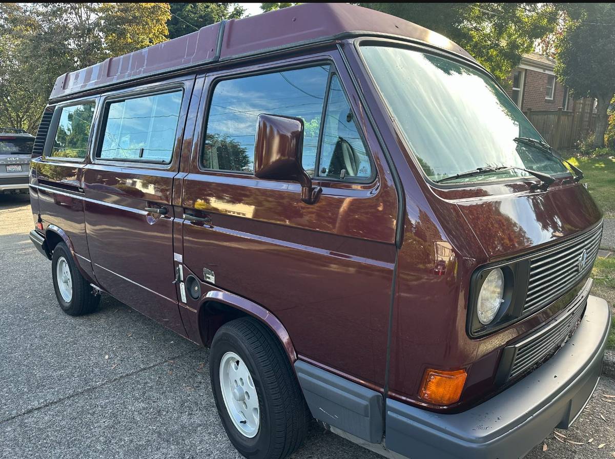 Volkswagen-Vanagon-westfalia-1990-red