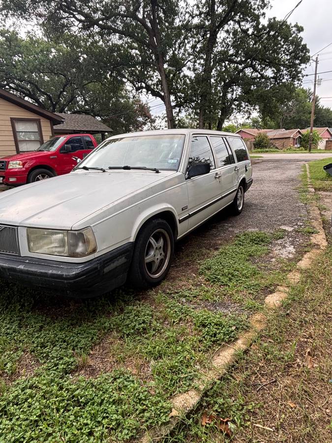 Volvo-1990㊙️740-gl-1990-white