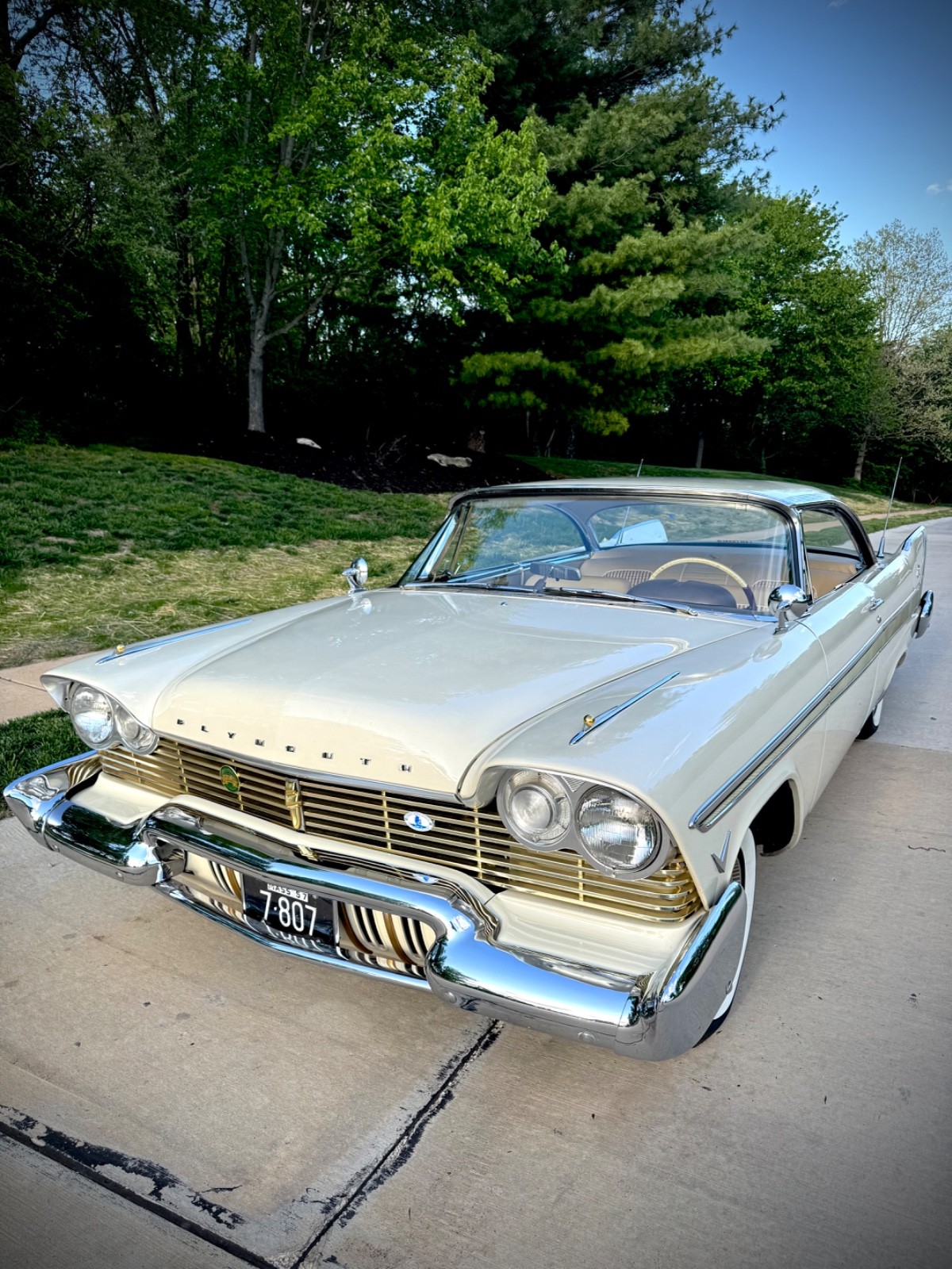 1957 Plymouth Fury "Franklin Mint"  1957