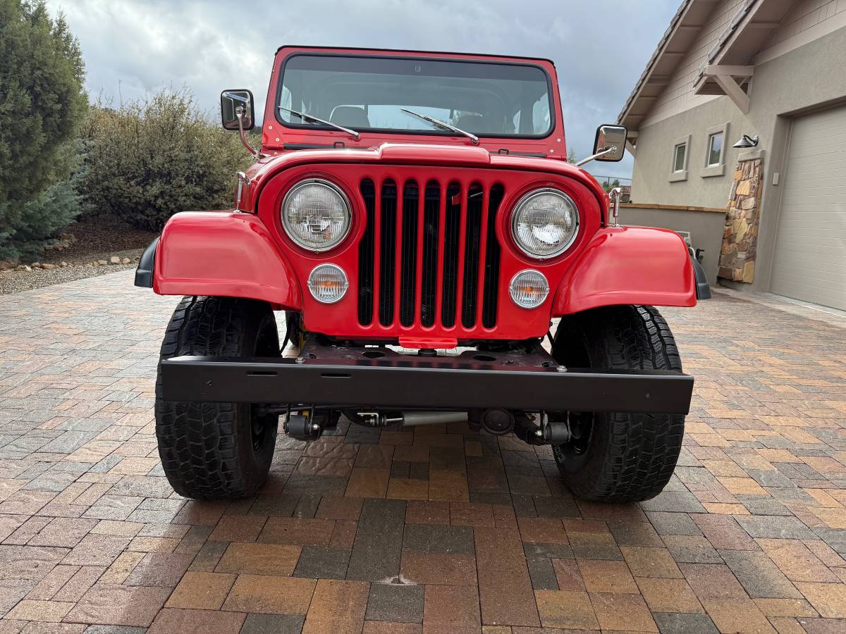 77-jeep-cj-five-1977-Red