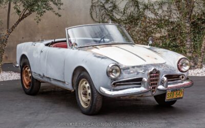 Alfa Romeo Giulietta Spider 1958