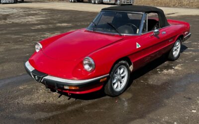 Alfa Romeo Spider 1986