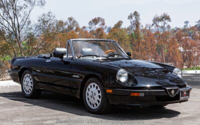 Alfa Romeo Spider 1989