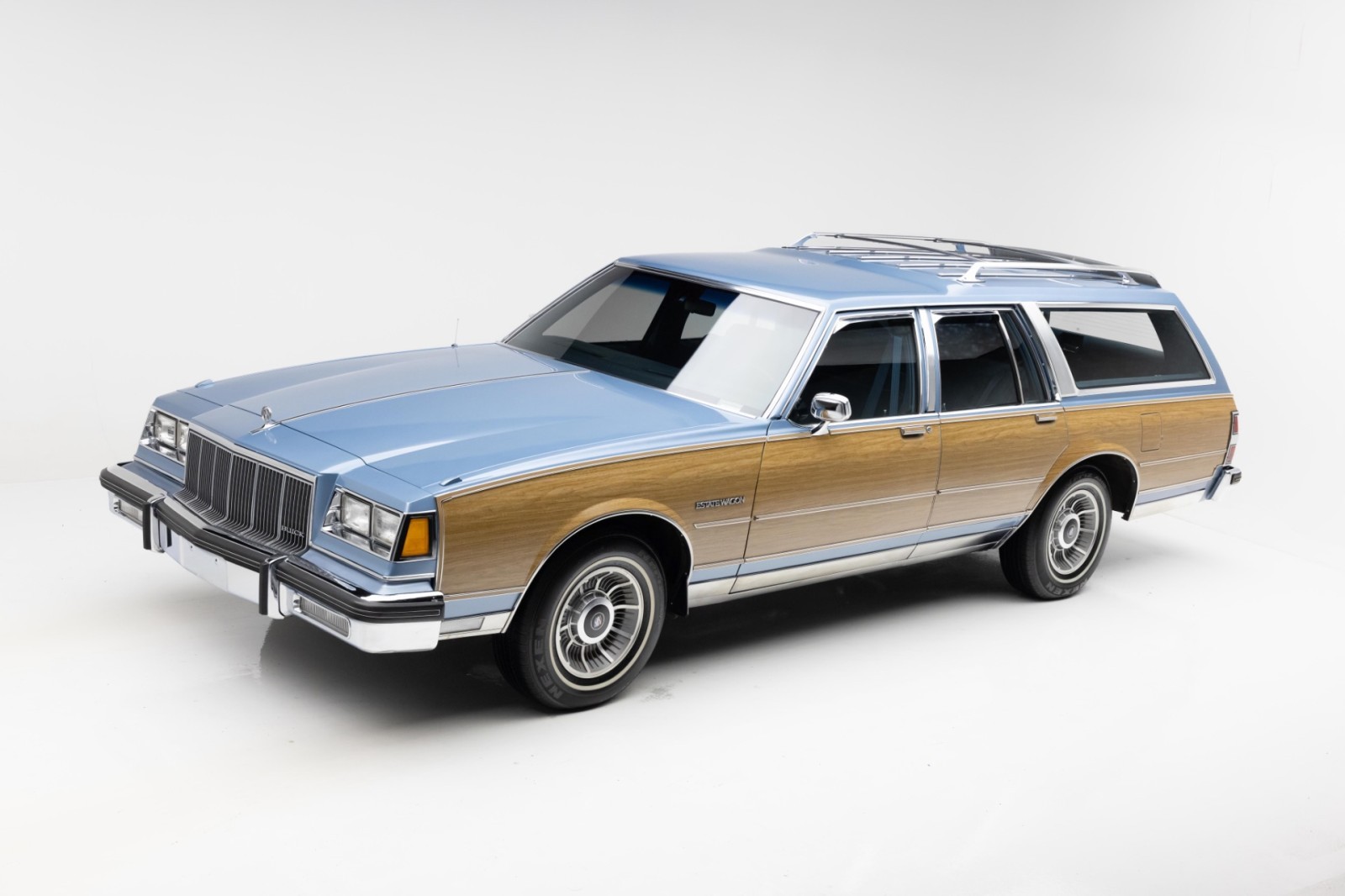 Buick-LeSabre-1990-Wagon-Blue Buick LeSabre 1990