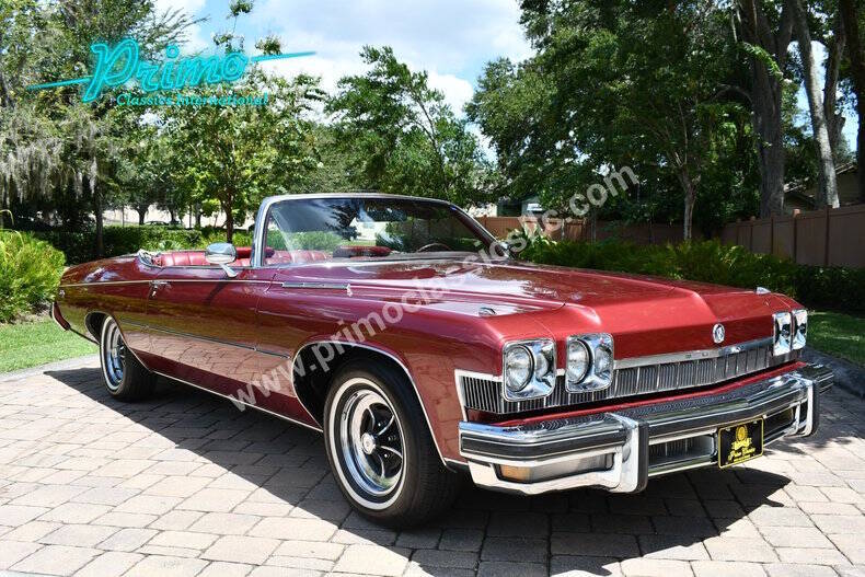 Buick-Lesabre-1974-Burgundy-Burgundy