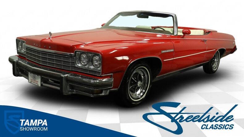 Buick-Lesabre-1975-Red-White
