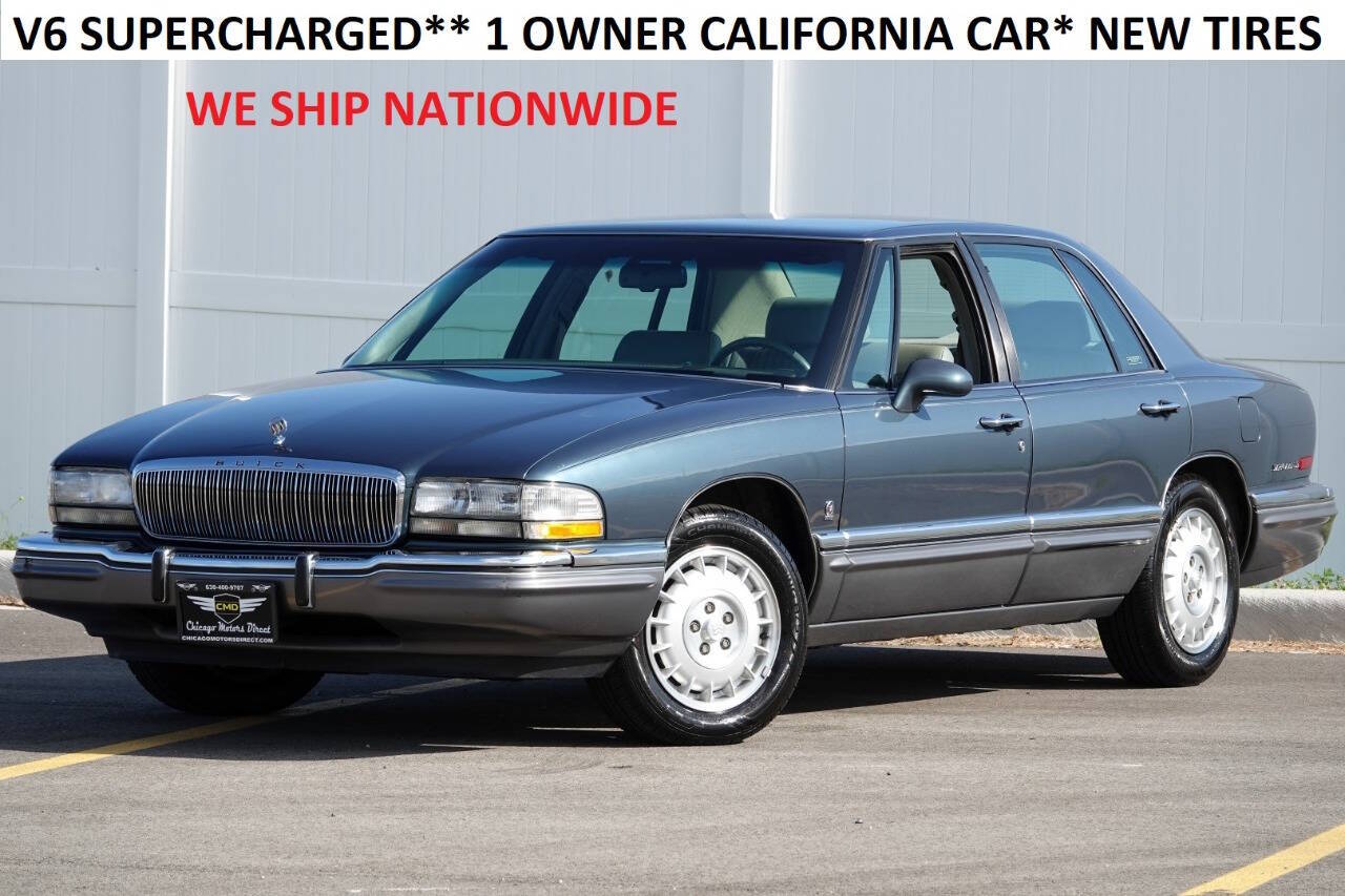 Buick-Park-avenue-1993-Teal-Gray