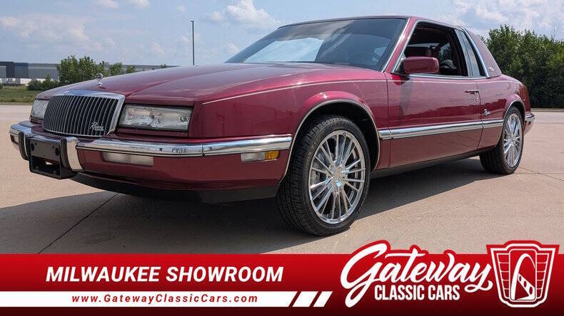 Buick-Riviera-1990-Maroon-Maroon
