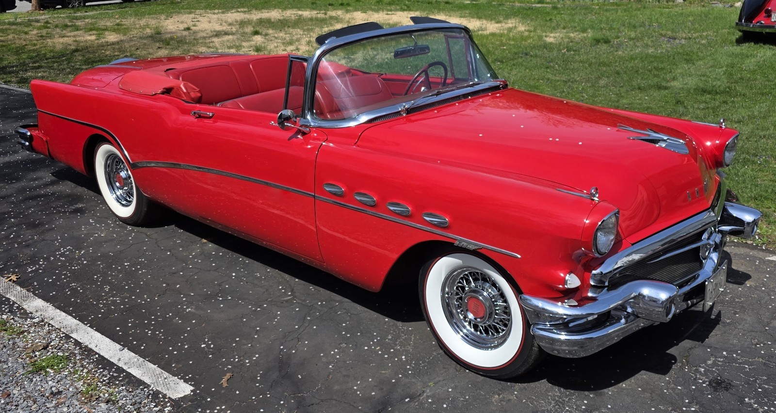 Buick-Roadmaster-1956-Convertible-Red