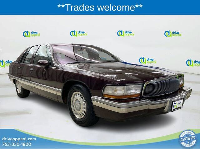 Buick-Roadmaster-1994-Dark-Cherry-Metallic-Ruby-Red