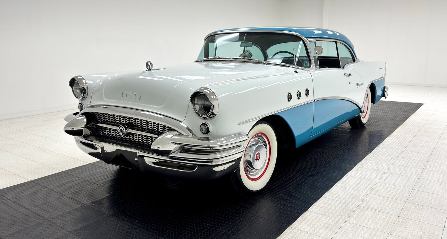 Buick-Series-40-1955-Hardtop-Gray
