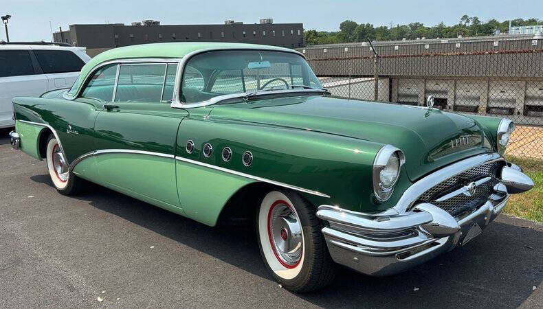 Buick-Super-1955-Two-Tone-Green-Green