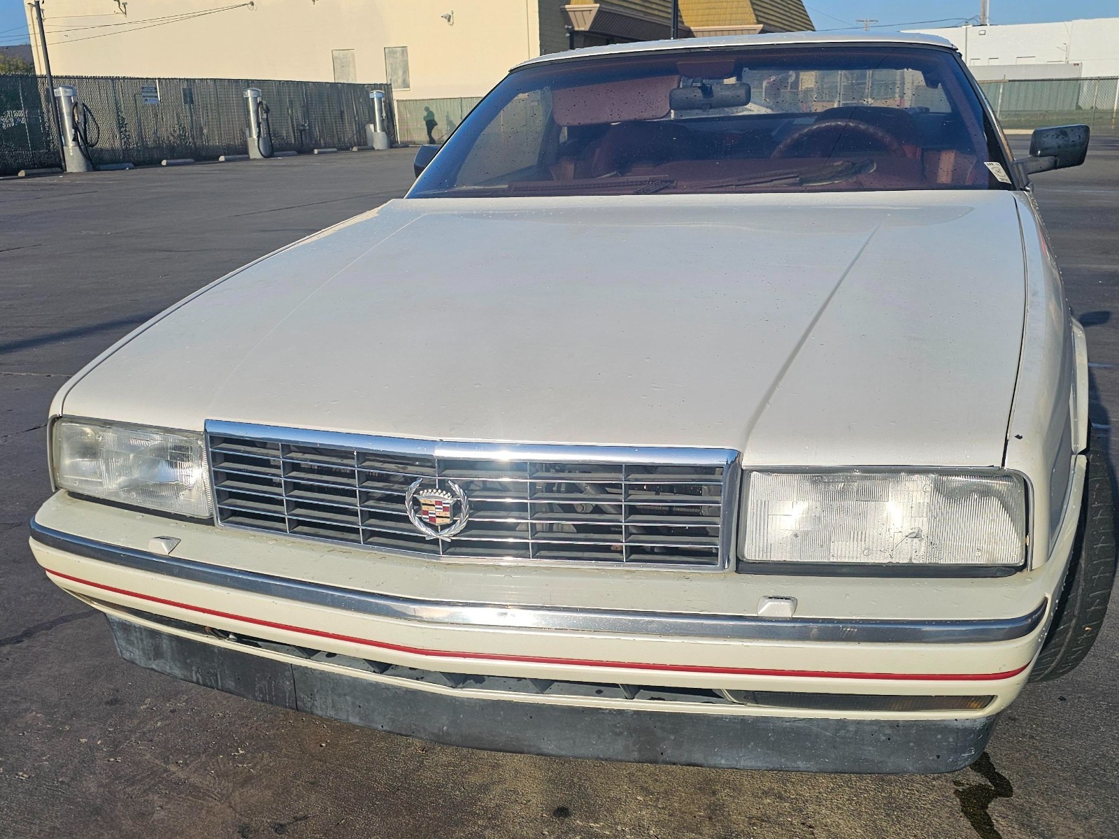 Cadillac-Allante-1987-Convertible-Red