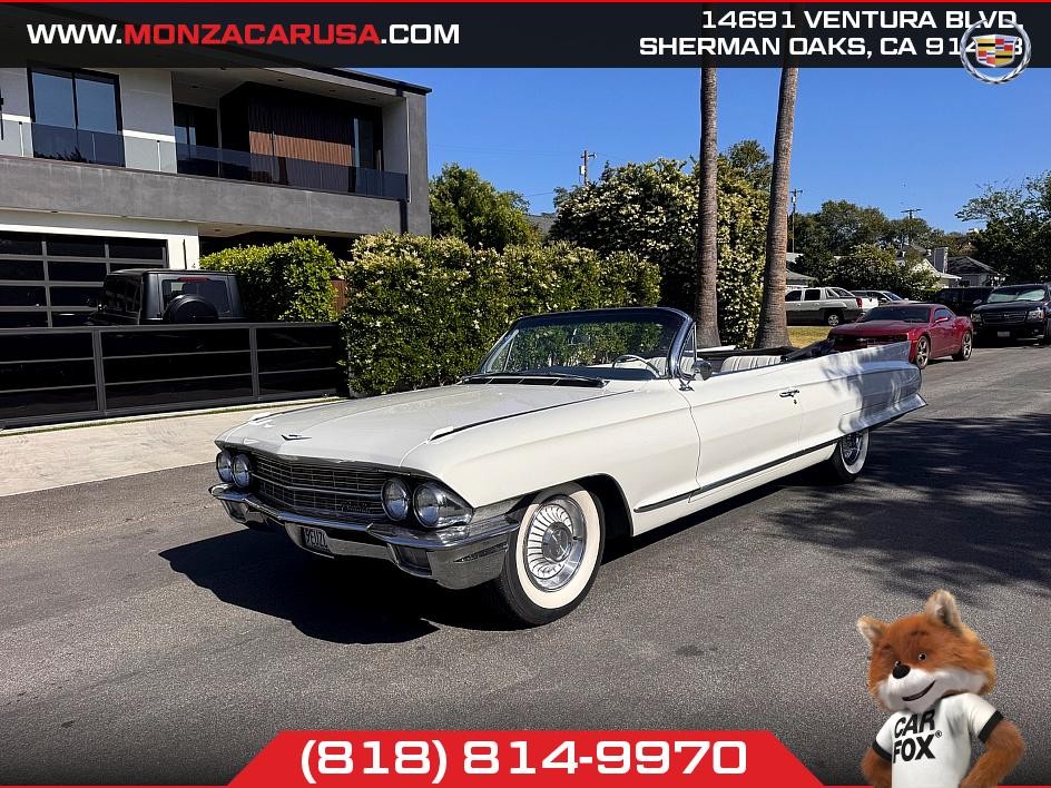 Cadillac-DeVille-1962-Convertible-White