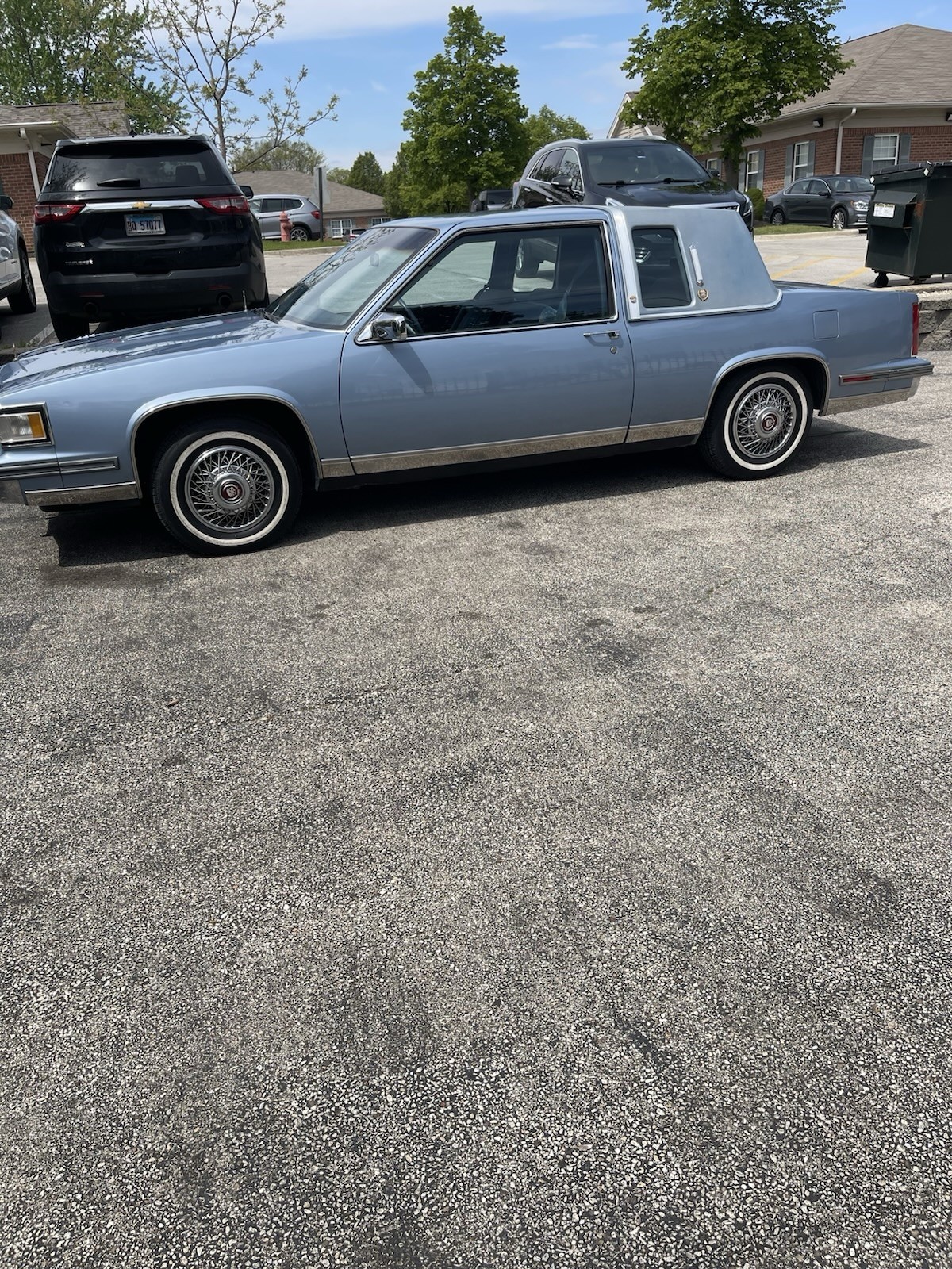 Cadillac-DeVille-1988-Coupe-Blue