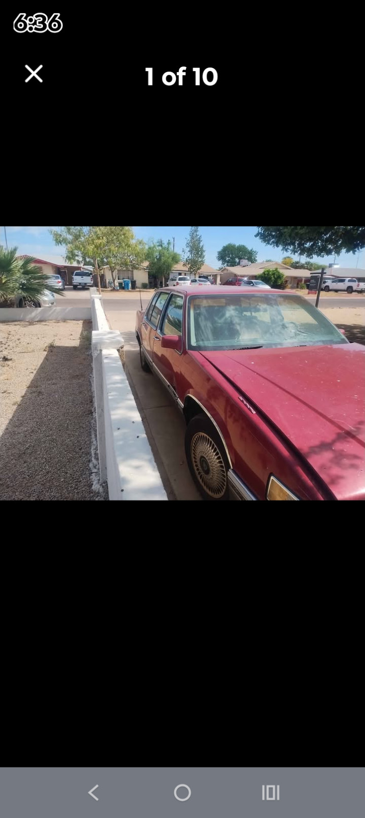 Cadillac-DeVille-1991-Sedan-Gray Cadillac DeVille 1991