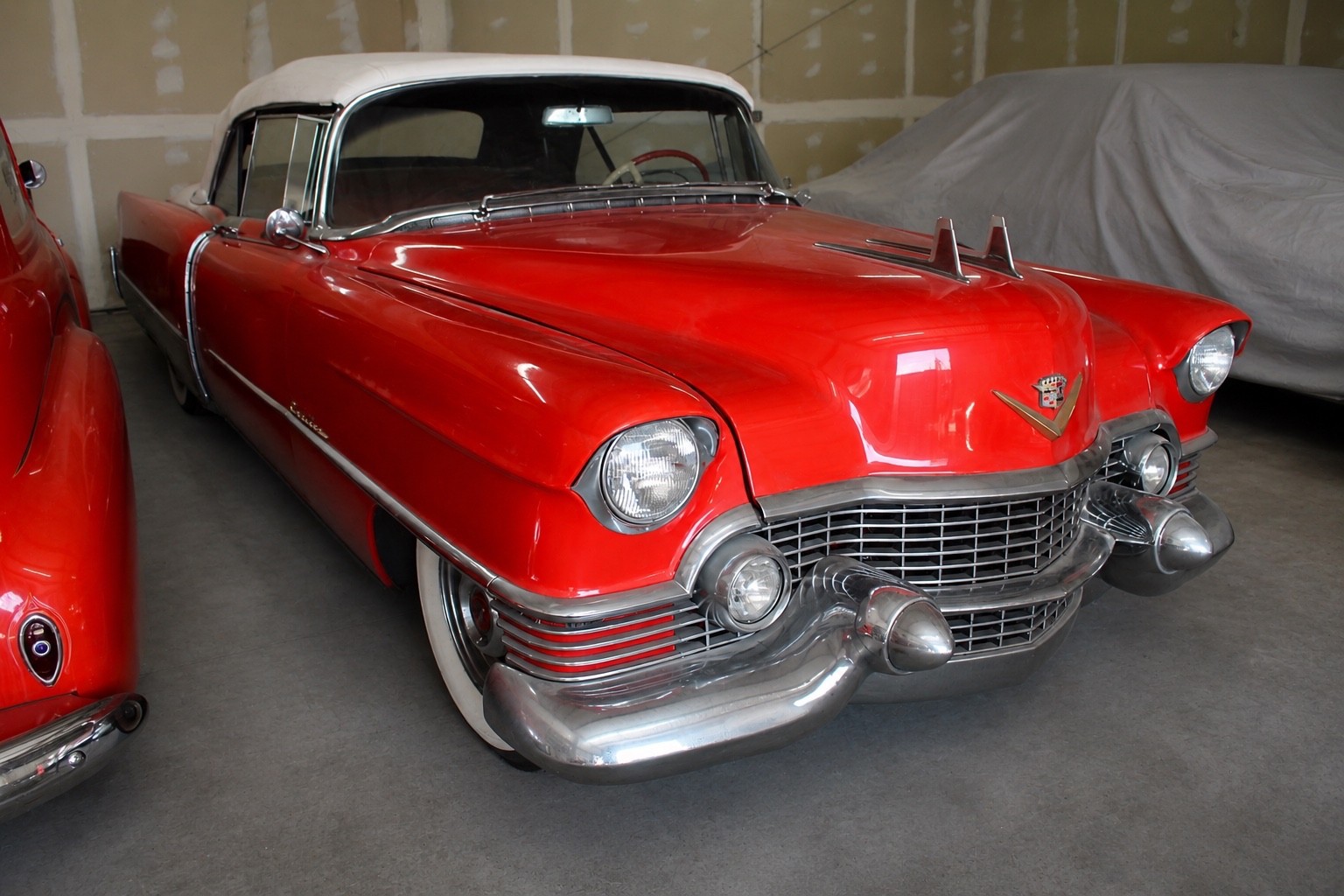 Cadillac-Eldorado-1954-Convertible-Red