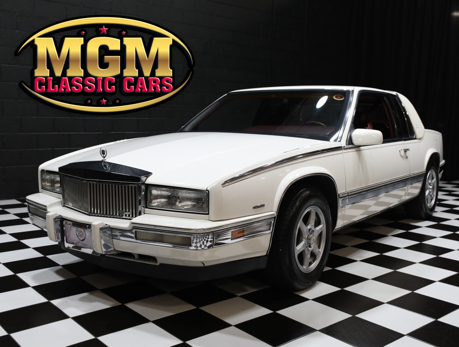 Cadillac-Eldorado-1988-Coupe-Red