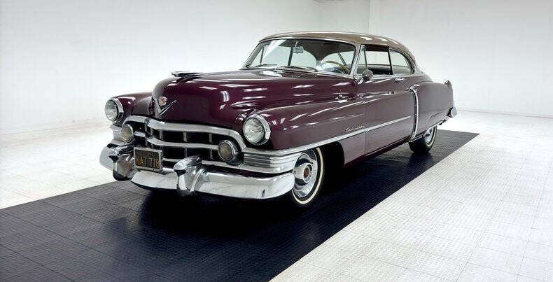 Cadillac-Series-62-1950-Burgundy-Dark-Gray Cadillac-Series-62-1950-Burgundy-Dark-Gray