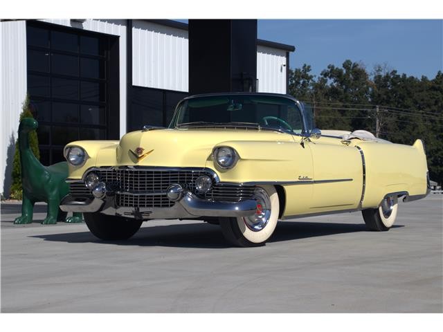 Cadillac-Series-62-1954-Convertible-Light-Green-White
