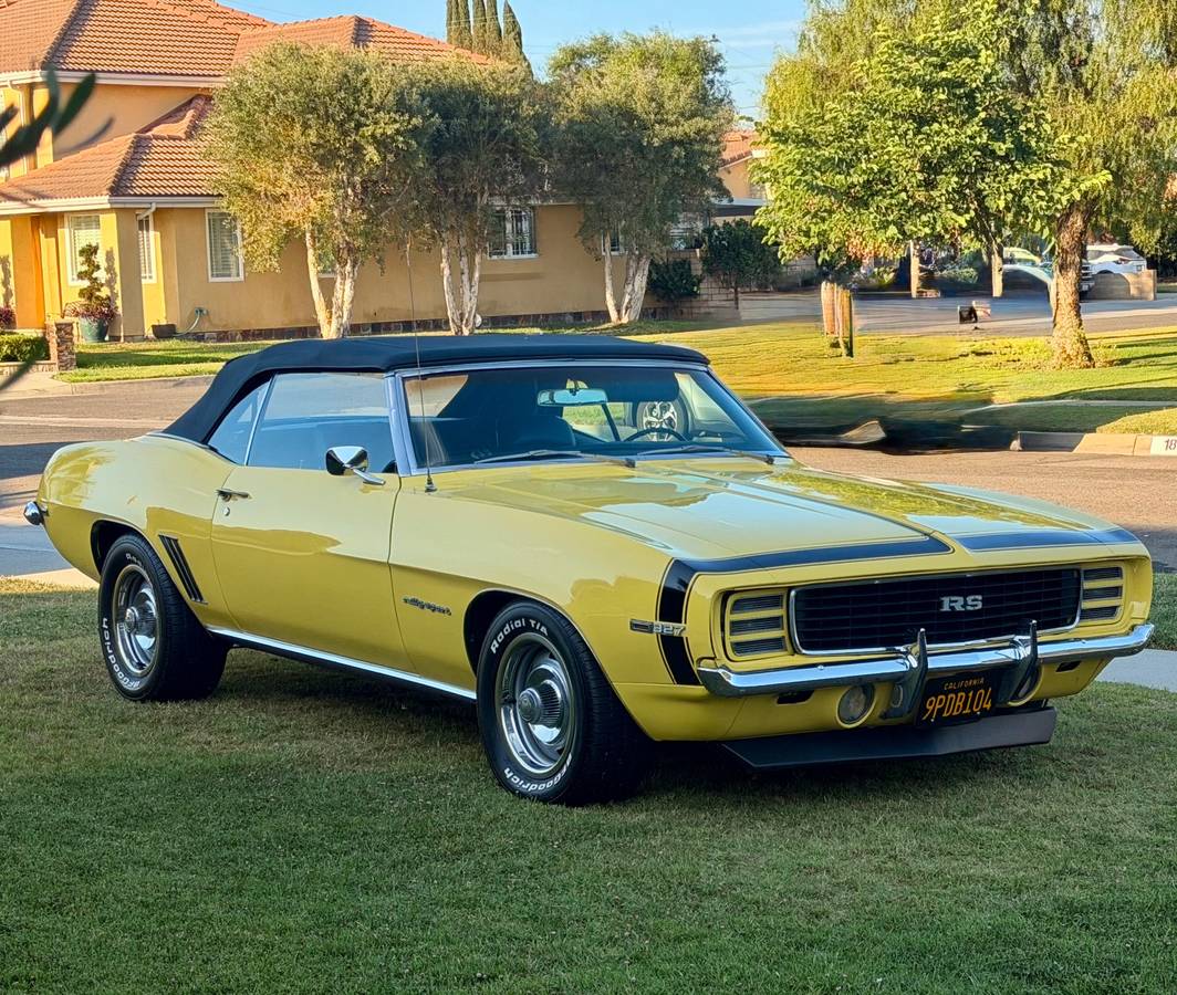 Camaro-rs-1969-yellow