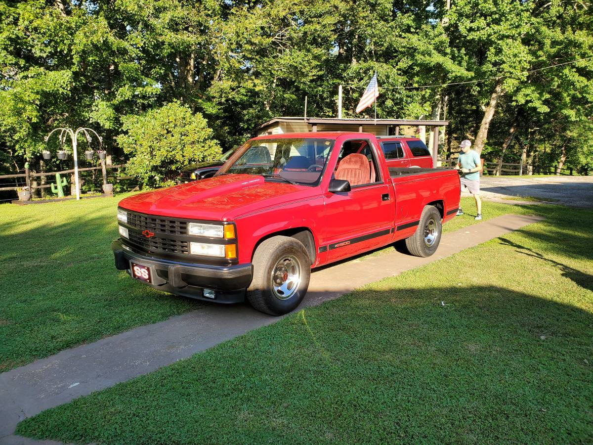 Chevorlet-c1500-1990-red