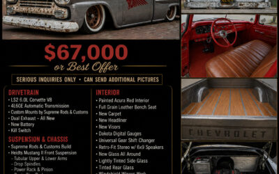 Chevrolet 1/2 Ton Pickup 1958