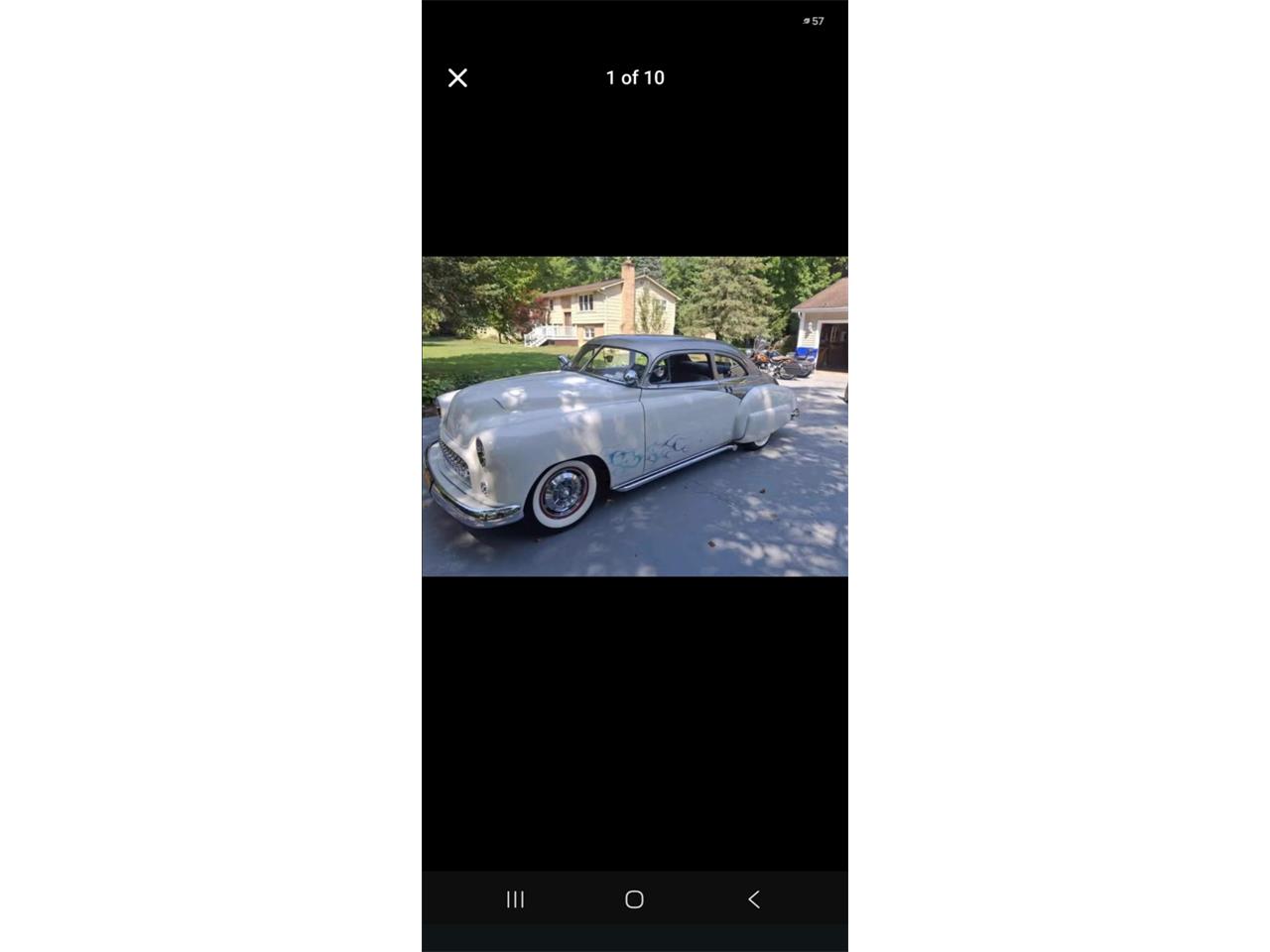 Chevrolet-2-dr-sedan-1950-Classy-off-white-Grey