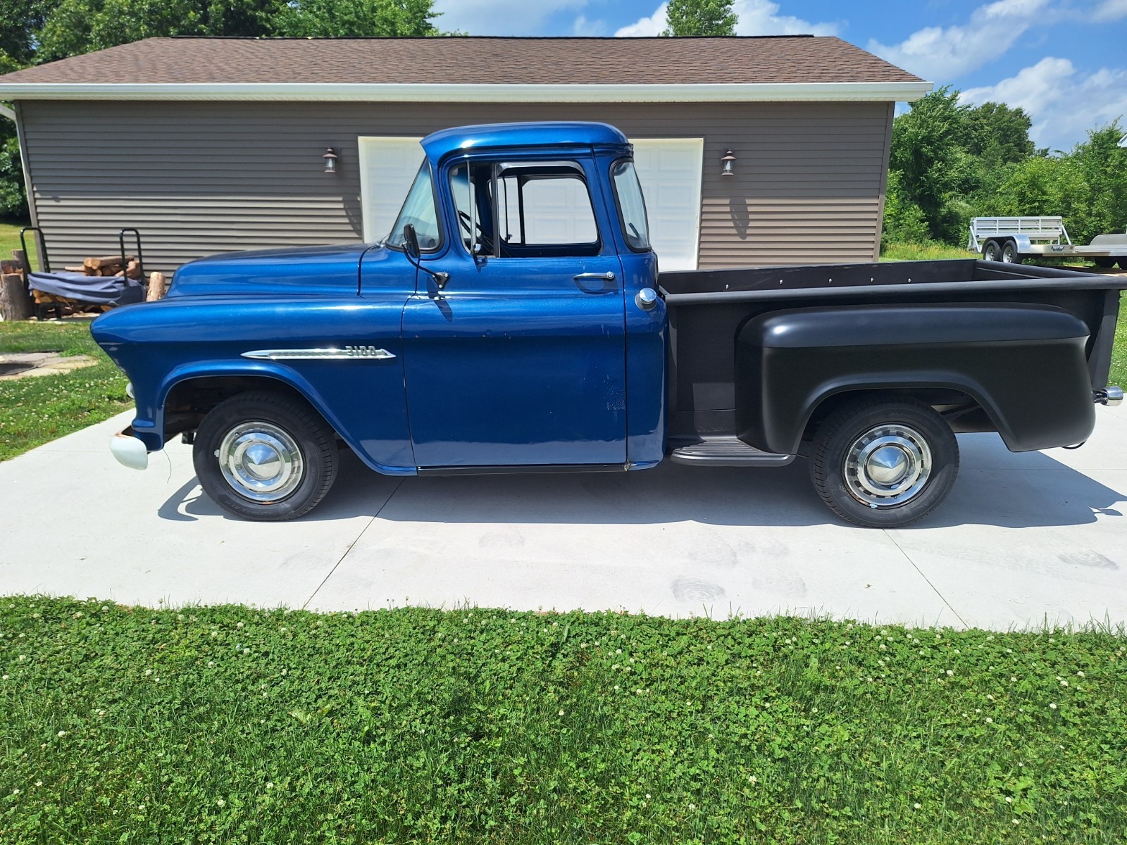 Chevrolet-3100-1955-Standard-Cab-Pickup-Black